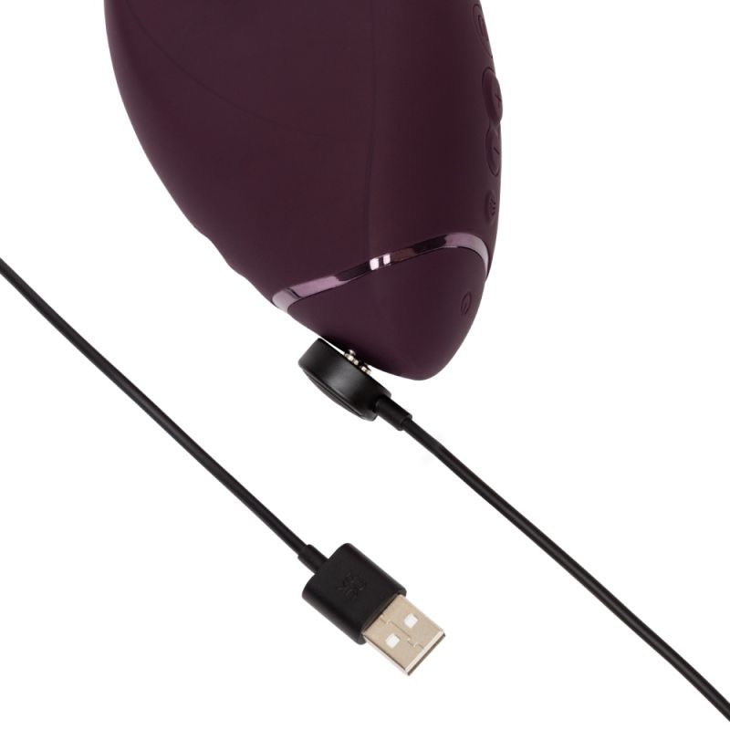 Вибратор-стимулятор вакуумный Womanizer Next Duo Dark Purple для точки G, фиолетовый вид 25