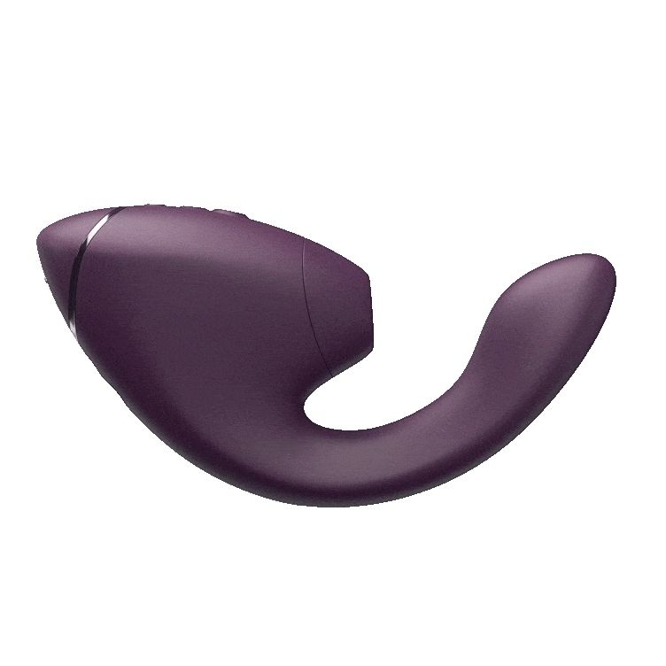 Вибратор-стимулятор вакуумный Womanizer Next Duo Dark Purple для точки G, фиолетовый вид 36