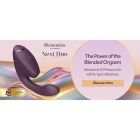 Вибратор-стимулятор вакуумный Womanizer Next Duo Dark Purple для точки G, фиолетовый вид 38