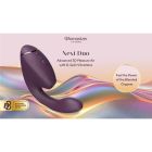 Вибратор-стимулятор вакуумный Womanizer Next Duo Dark Purple для точки G, фиолетовый вид 41