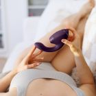 Вибратор-стимулятор вакуумный Womanizer Next Duo Dark Purple для точки G, фиолетовый вид 42