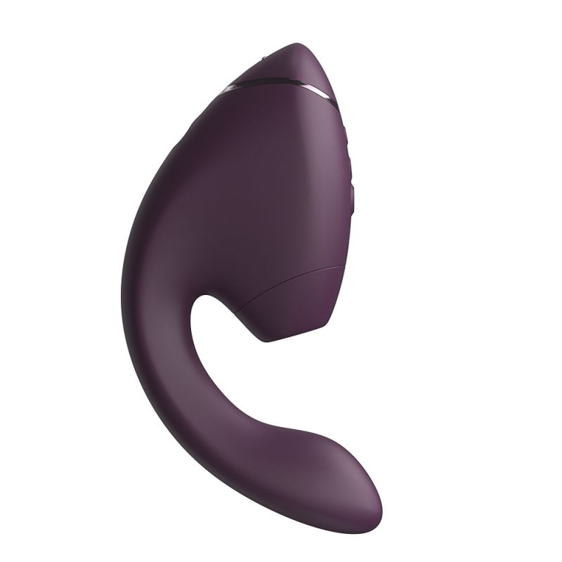 Вибратор-стимулятор вакуумный Womanizer Next Duo Dark Purple для точки G, фиолетовый вид 59