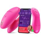 Вібратор для пар We-Vibe Chorus Pro Electric Pink з пультом і додатком, рожевий вид 3