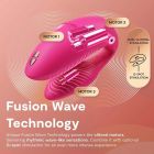 Вібратор для пар We-Vibe Chorus Pro Electric Pink з пультом і додатком, рожевий вид 10