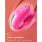 Вібратор для пар We-Vibe Chorus Pro Electric Pink з пультом і додатком, рожевий вид 16