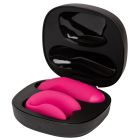 Вибратор для пар We-Vibe Chorus Pro Electric Pink с пультом и приложением, розовый вид 27