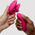 Вибратор для пар We-Vibe Chorus Pro Electric Pink с пультом и приложением, розовый вид 34