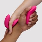 Вибратор для пар We-Vibe Chorus Pro Electric Pink с пультом и приложением, розовый вид 36