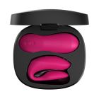 Вибратор для пар We-Vibe Chorus Pro Electric Pink с пультом и приложением, розовый вид 38