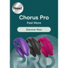Вибратор для пар We-Vibe Chorus Pro Electric Pink с пультом и приложением, розовый вид 57