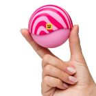 Вакуумный стимулятор клитора ROMP Spin в тревел-формате, розовый вид 10