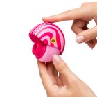 Вакуумный стимулятор клитора ROMP Spin в тревел-формате, розовый вид 11