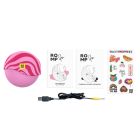 Вакуумный стимулятор клитора ROMP Spin в тревел-формате, розовый вид 15