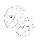 Вакуумный стимулятор клитора ROMP Spin в тревел-формате, розовый вид 24