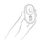 Вакуумный стимулятор клитора ROMP Spin в тревел-формате, розовый вид 25