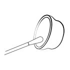 Вакуумный стимулятор клитора ROMP Spin в тревел-формате, розовый вид 30