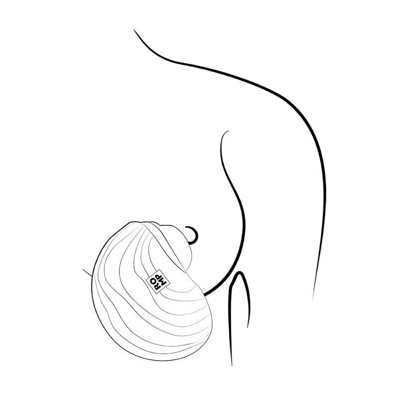 Вакуумный стимулятор клитора ROMP Spin в тревел-формате, розовый вид 34