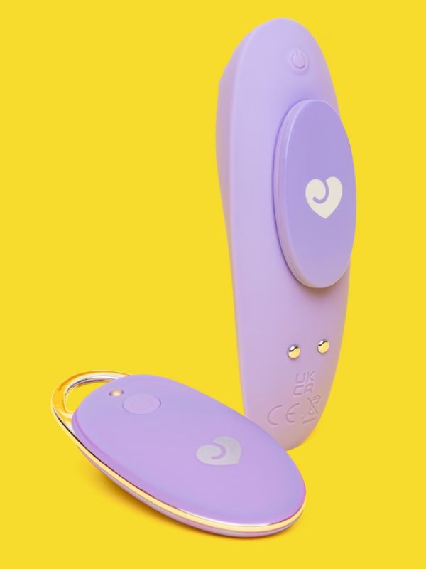 Вибратор в трусики с пультом Lovehoney Mon Ami Panty Vibrator для клитора, сиреневый вид 3