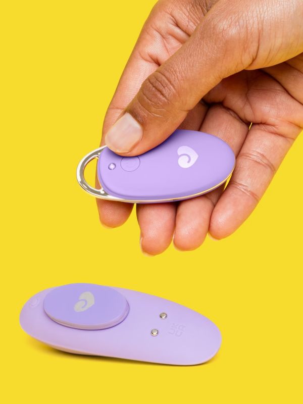 Вибратор в трусики с пультом Lovehoney Mon Ami Panty Vibrator для клитора, сиреневый вид 4