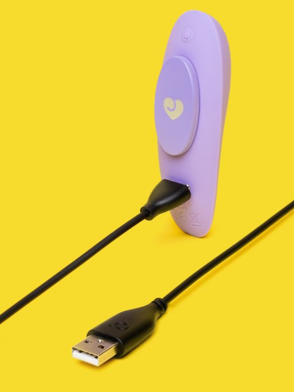 Вибратор в трусики с пультом Lovehoney Mon Ami Panty Vibrator для клитора, сиреневый вид 8