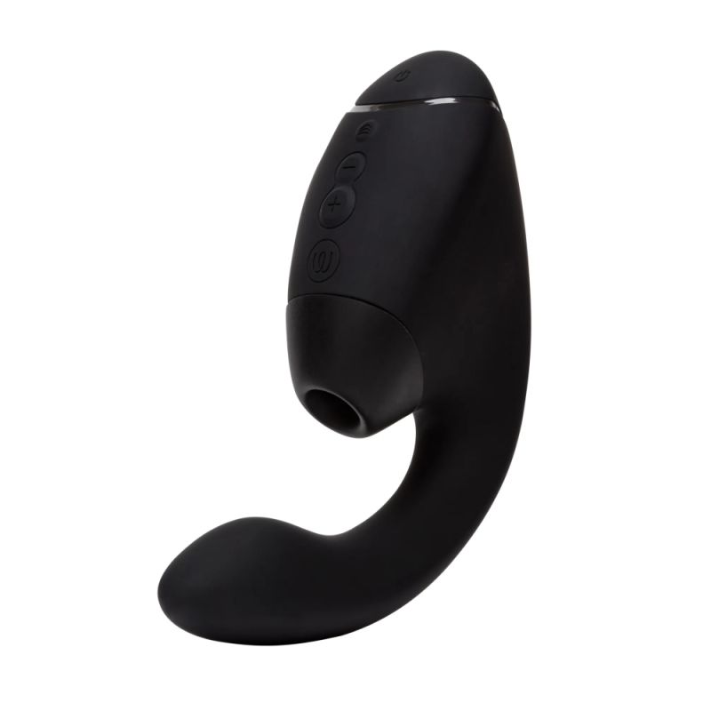 Вибратор-стимулятор вакуумный Womanizer Next Duo Black для точки G, черный вид 6