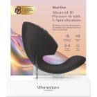 Вибратор-стимулятор вакуумный Womanizer Next Duo Black для точки G, черный вид 29