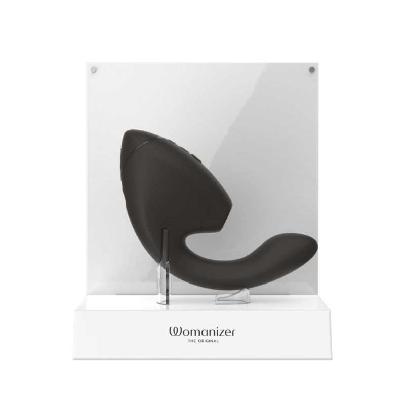 Вибратор-стимулятор вакуумный Womanizer Next Duo Black для точки G, черный вид 30