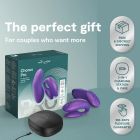 Вібратор для пар We-Vibe Chorus Pro Cosmic Purple з пультом і додатком, фіолетовий вид 14
