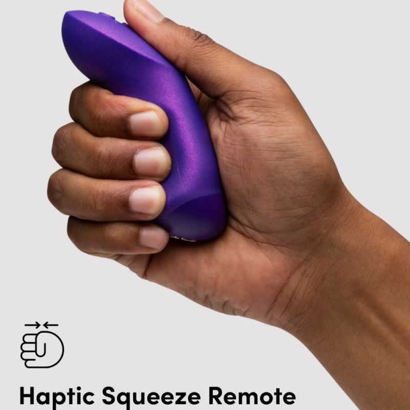 Вібратор для пар We-Vibe Chorus Pro Cosmic Purple з пультом і додатком, фіолетовий вид 17