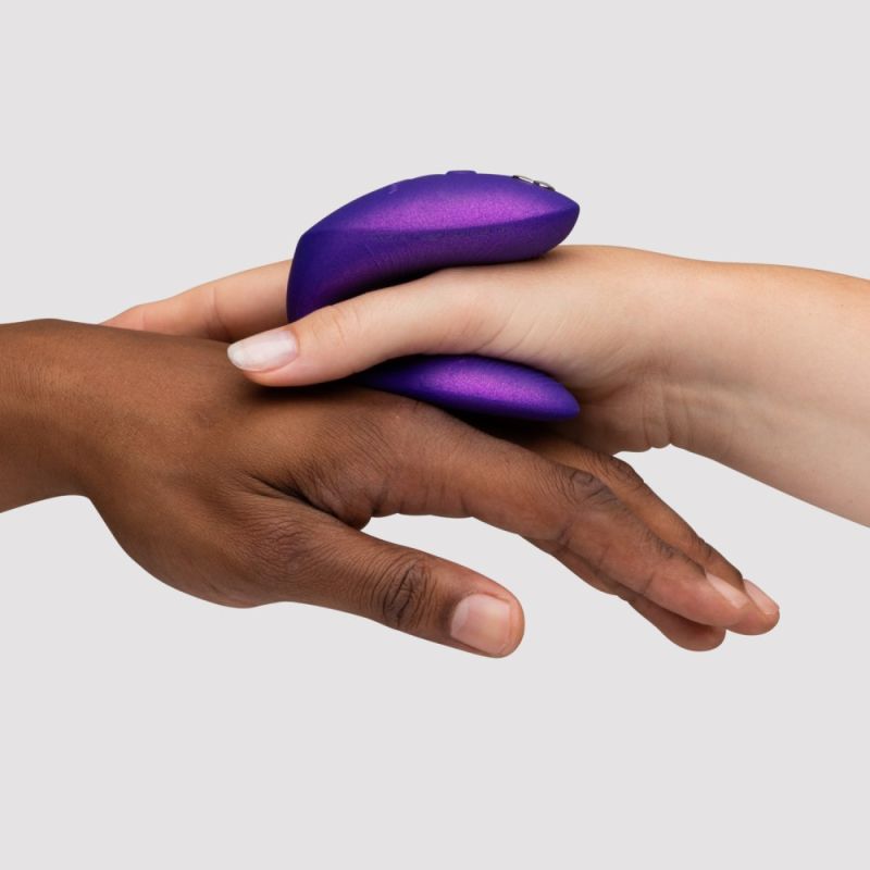 Вибратор для пар We-Vibe Chorus Pro Cosmic Purple с пультом и приложением, фиолетовый вид 36
