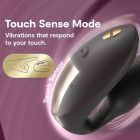 Вібратор для пар We-Vibe Chorus Pro Satin Black з пультом і додатком, чорний вид 10
