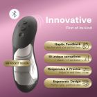 Вибратор для пар We-Vibe Chorus Pro Satin Blackс пультом и приложением, черный вид 14