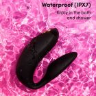 Вибратор для пар We-Vibe Chorus Pro Satin Blackс пультом и приложением, черный вид 20