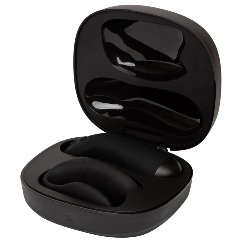 Вібратор для пар We-Vibe Chorus Pro Satin Black з пультом і додатком, чорний вид 27