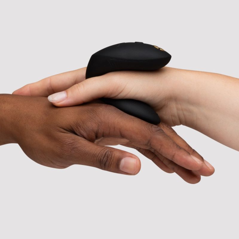 Вибратор для пар We-Vibe Chorus Pro Satin Blackс пультом и приложением, черный вид 34