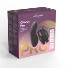 Вібратор для пар We-Vibe Chorus Pro Satin Black з пультом і додатком, чорний вид 45