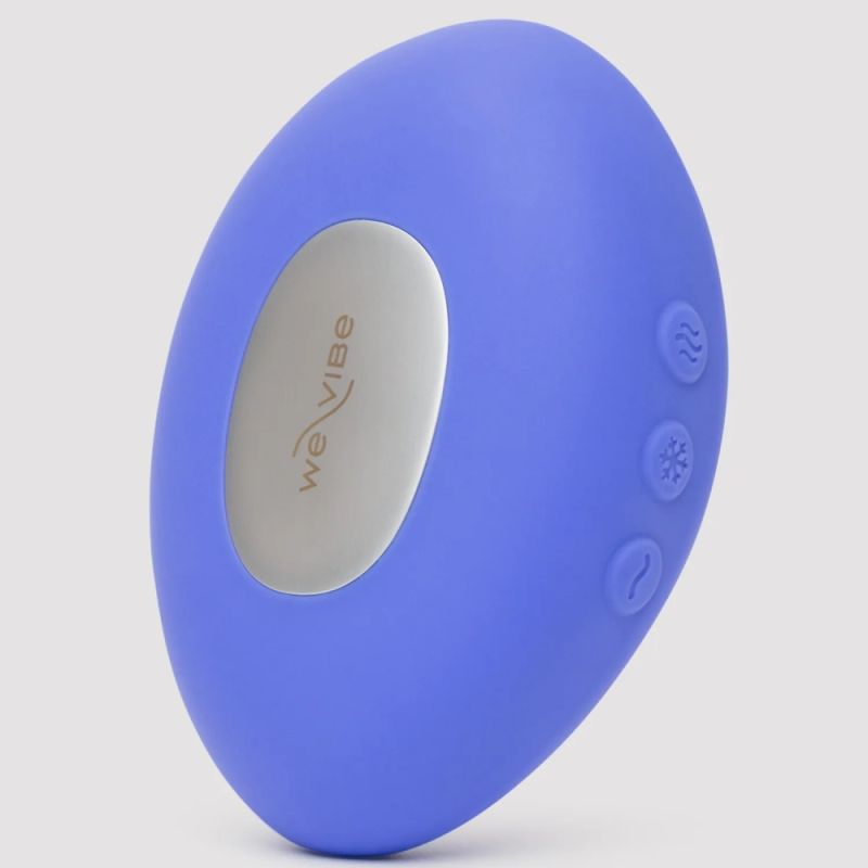 Клиторальный вибратор We-Vibe Temp Lavender Blue с функцией нагрева и охлаждения, синий вид 4