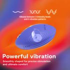 Клиторальный вибратор We-Vibe Temp Lavender Blue с функцией нагрева и охлаждения, синий вид 12