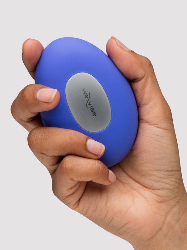 Клиторальный вибратор We-Vibe Temp Lavender Blue с функцией нагрева и охлаждения, синий вид 26