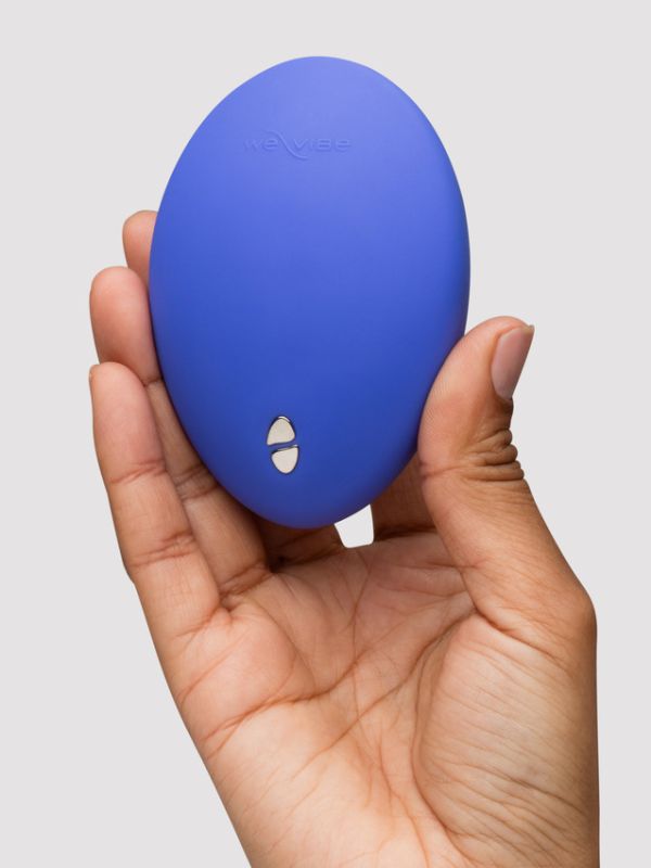 Клиторальный вибратор We-Vibe Temp Lavender Blue с функцией нагрева и охлаждения, синий вид 27