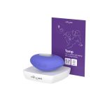 Клиторальный вибратор We-Vibe Temp Lavender Blue с функцией нагрева и охлаждения, синий вид 45