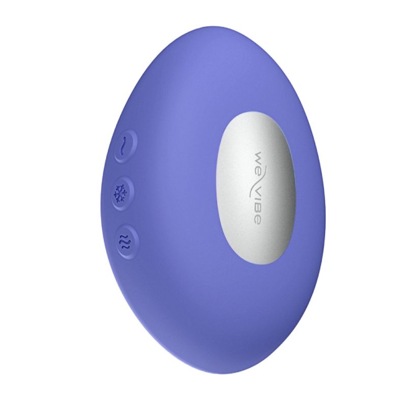 Кліторальний вібратор We-Vibe Temp Lavender Blue з функцією нагрівання та охолодження, синій вид 49