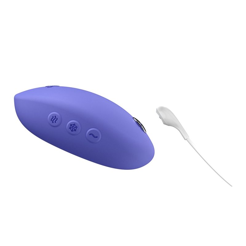 Кліторальний вібратор We-Vibe Temp Lavender Blue з функцією нагрівання та охолодження, синій вид 50