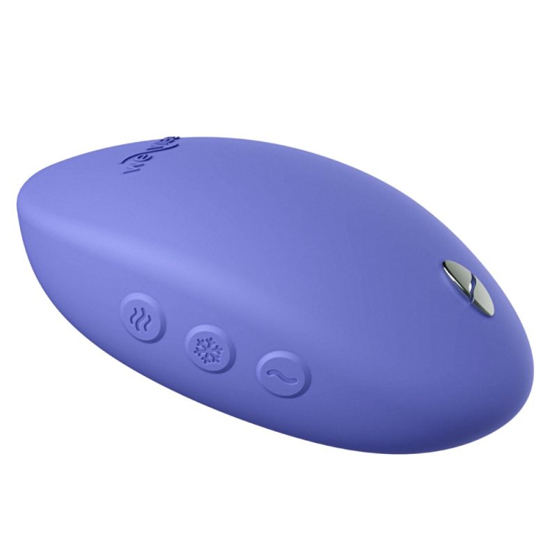 Клиторальный вибратор We-Vibe Temp Lavender Blue с функцией нагрева и охлаждения, синий вид 55
