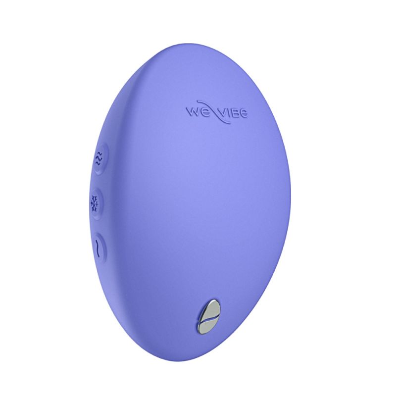 Кліторальний вібратор We-Vibe Temp Lavender Blue з функцією нагрівання та охолодження, синій вид 57