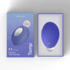 Клиторальный вибратор We-Vibe Temp Lavender Blue с функцией нагрева и охлаждения, синий вид 58