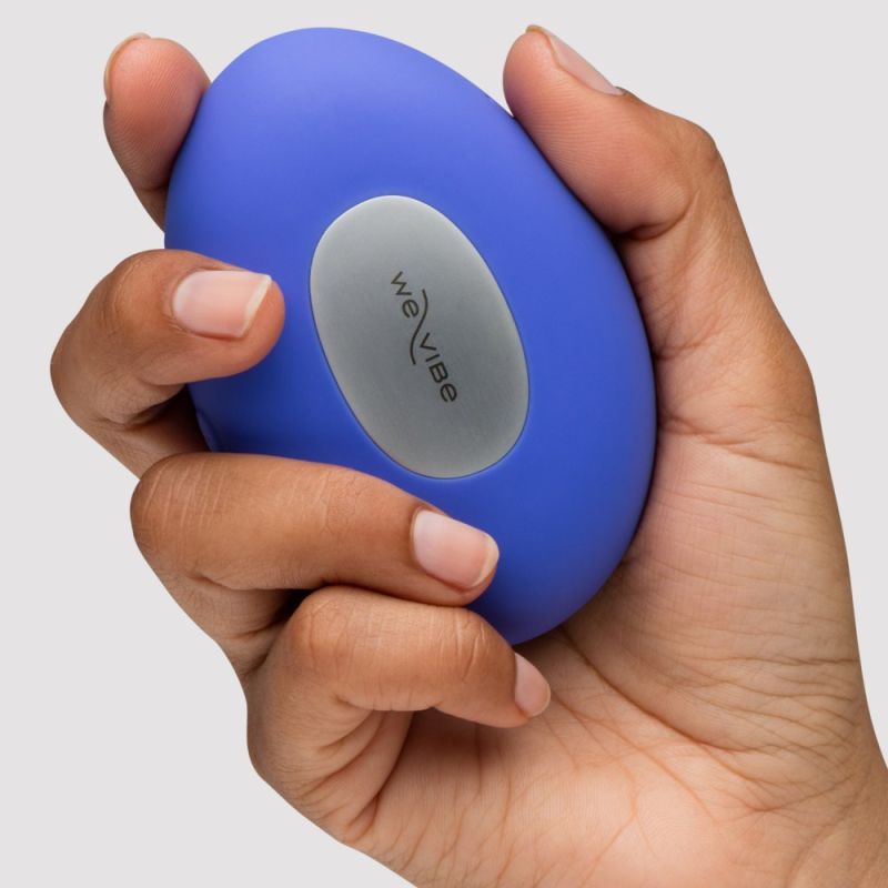 Кліторальний вібратор We-Vibe Temp Lavender Blue з функцією нагрівання та охолодження, синій вид 62