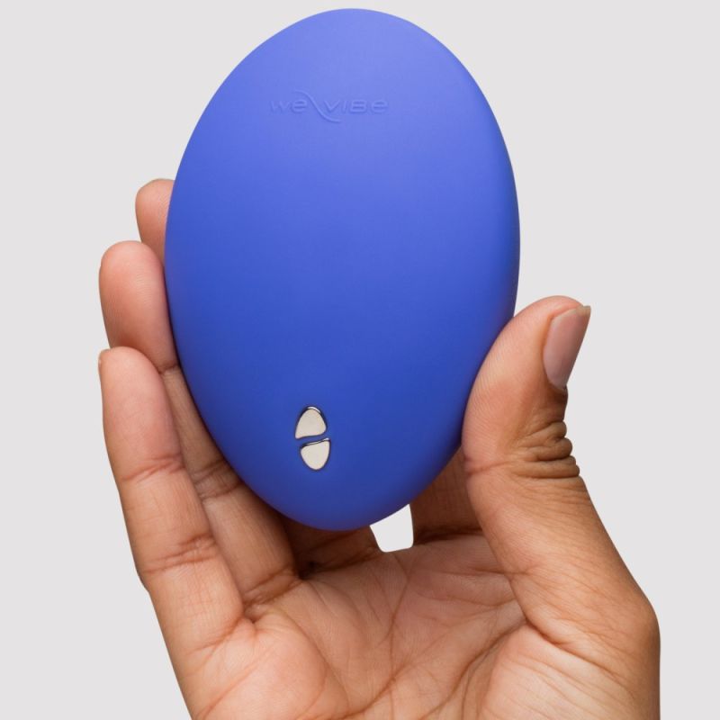 Клиторальный вибратор We-Vibe Temp Lavender Blue с функцией нагрева и охлаждения, синий вид 63