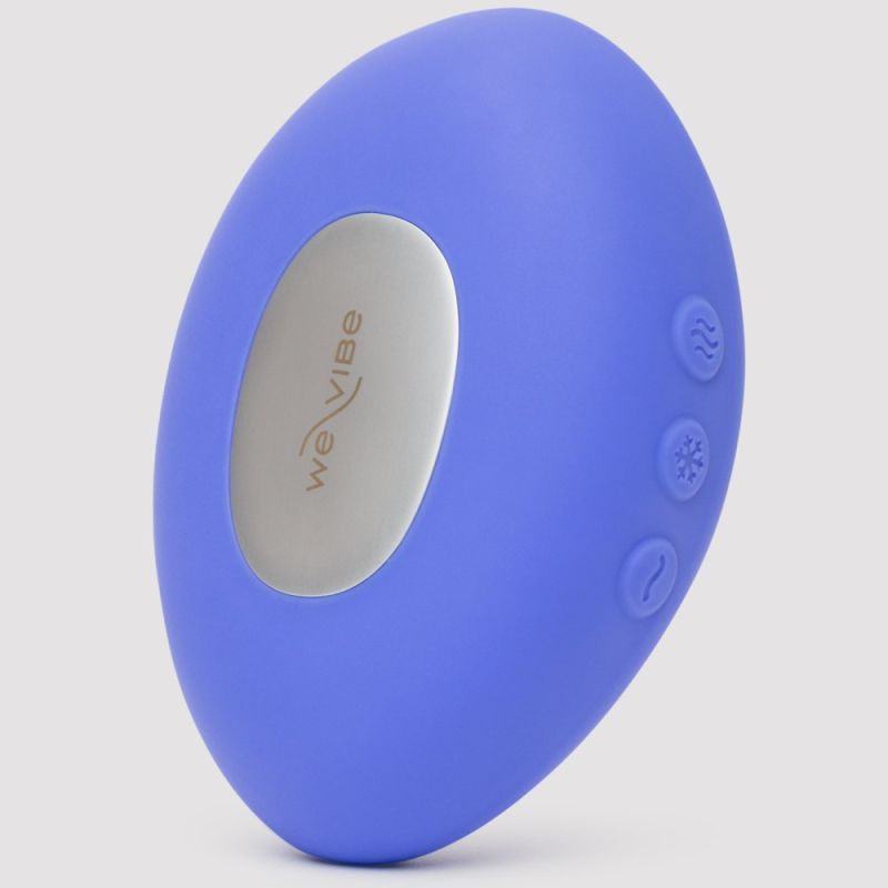 Клиторальный вибратор We-Vibe Temp Lavender Blue с функцией нагрева и охлаждения, синий вид 66