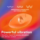 Клиторальный вибратор We-Vibe Temp Tangerine с функцией нагрева и охлаждения, оранжевый вид 12